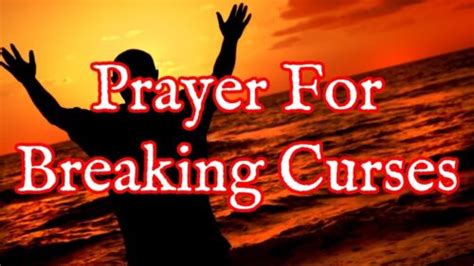How curse breaking prayers can help release past trauma and emotional baggage.